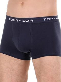 Набор мужских боксеров из эластичного хлопка (красные, синие, серые)Tom Tailor RT70162/6061-99-7